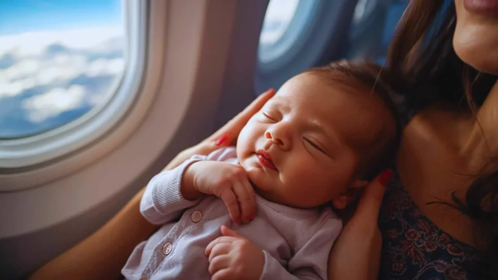 Can We Travel With 1 Month Old Baby In Flight?